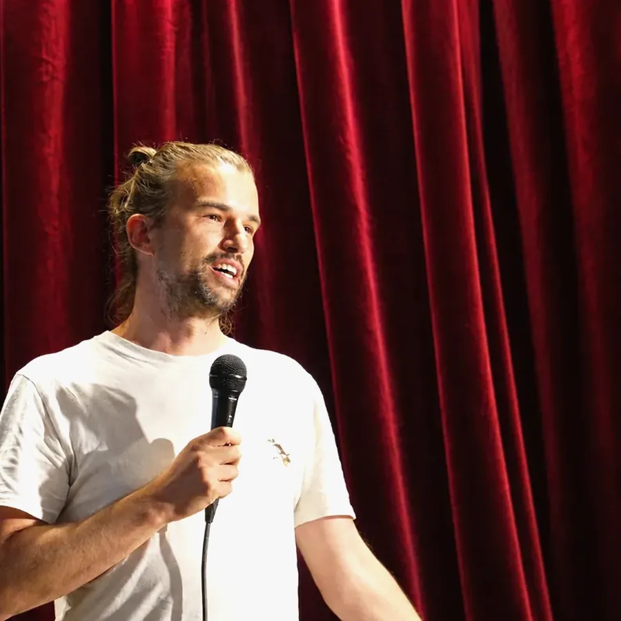Daniel Vasko at the AI International Film Festival, Hollywood