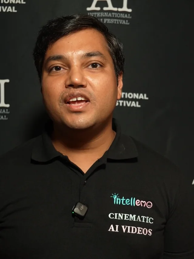 Saurabh Gupta interviewed at the step and repeat